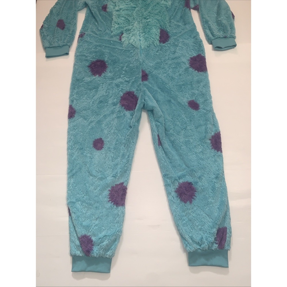 Disney Monsters Inc Sulley Cosplay One Piece Pajamas Adult Costume XS/S Kigurumi - Picture 2 of 16